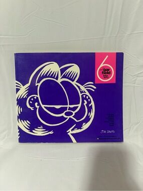The Sixth Garfield Treasury Vintage 1991 Comic Strip Collection Book Jim Davis